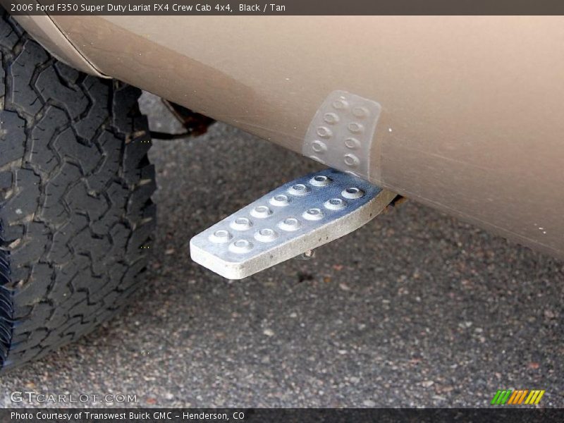 Black / Tan 2006 Ford F350 Super Duty Lariat FX4 Crew Cab 4x4