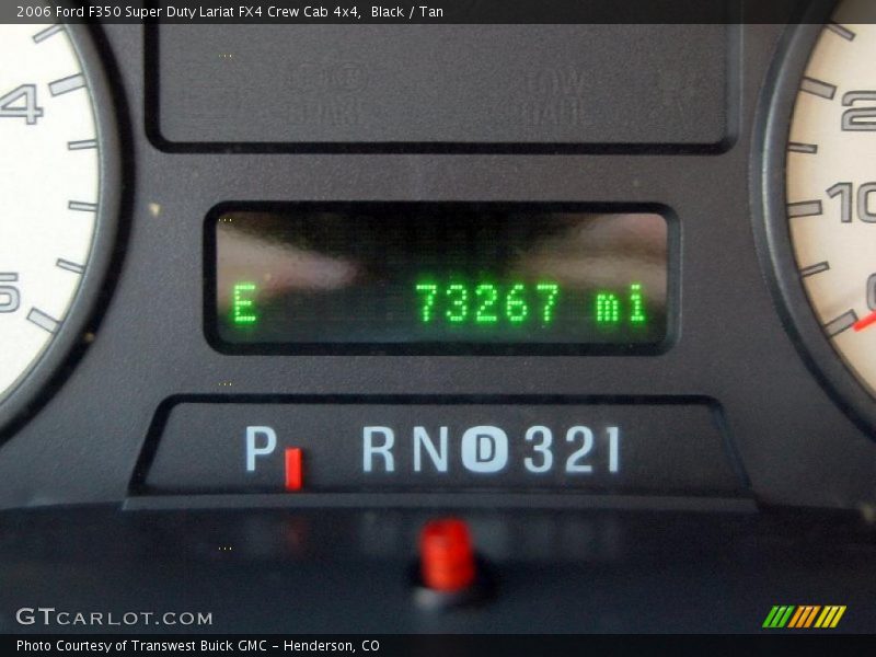 Black / Tan 2006 Ford F350 Super Duty Lariat FX4 Crew Cab 4x4