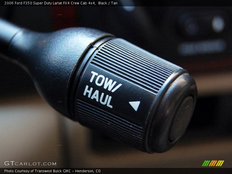 Black / Tan 2006 Ford F350 Super Duty Lariat FX4 Crew Cab 4x4