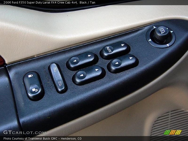 Black / Tan 2006 Ford F350 Super Duty Lariat FX4 Crew Cab 4x4