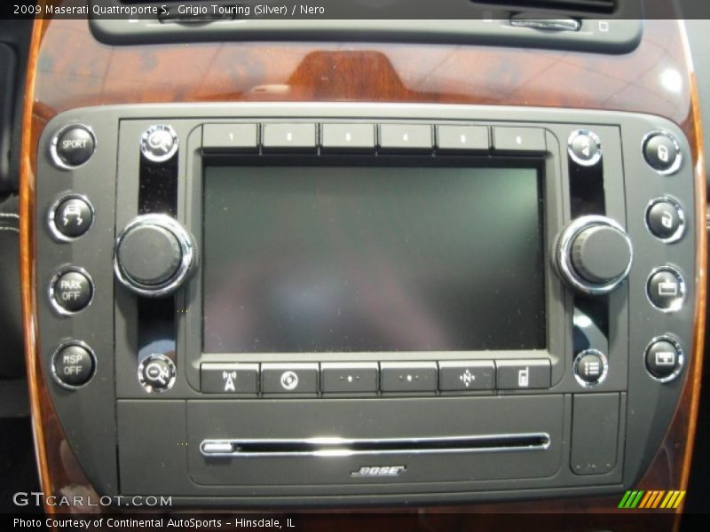Grigio Touring (Silver) / Nero 2009 Maserati Quattroporte S