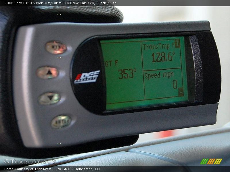 Black / Tan 2006 Ford F350 Super Duty Lariat FX4 Crew Cab 4x4