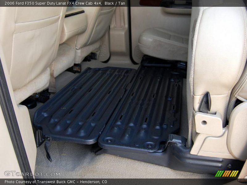 Black / Tan 2006 Ford F350 Super Duty Lariat FX4 Crew Cab 4x4