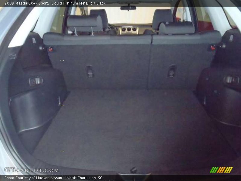 Liquid Platinum Metallic / Black 2009 Mazda CX-7 Sport