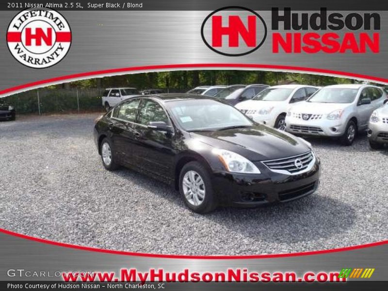 Super Black / Blond 2011 Nissan Altima 2.5 SL