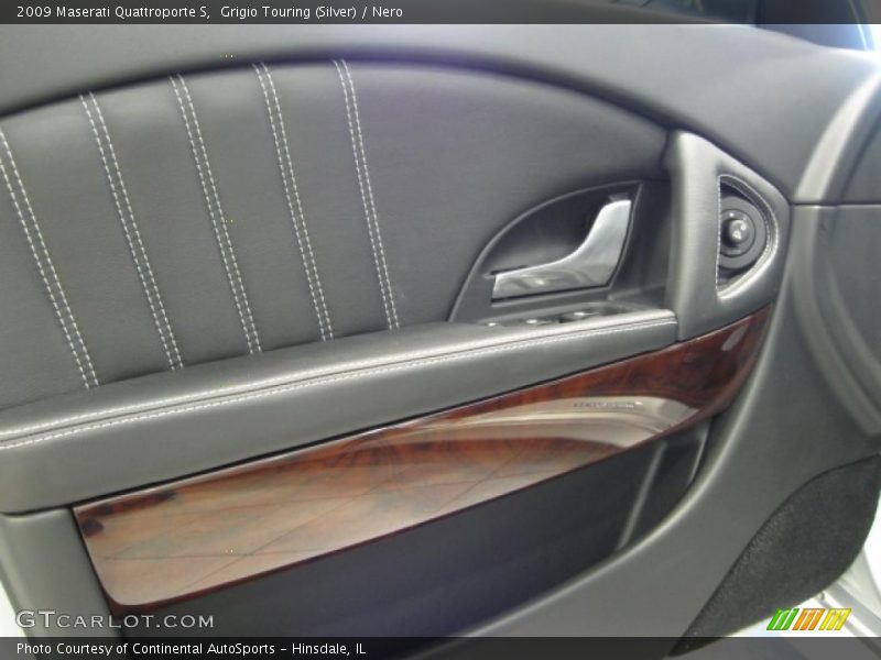 Grigio Touring (Silver) / Nero 2009 Maserati Quattroporte S