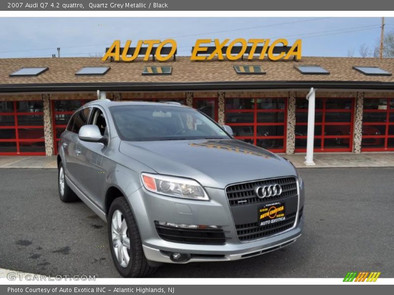 Quartz Grey Metallic / Black 2007 Audi Q7 4.2 quattro