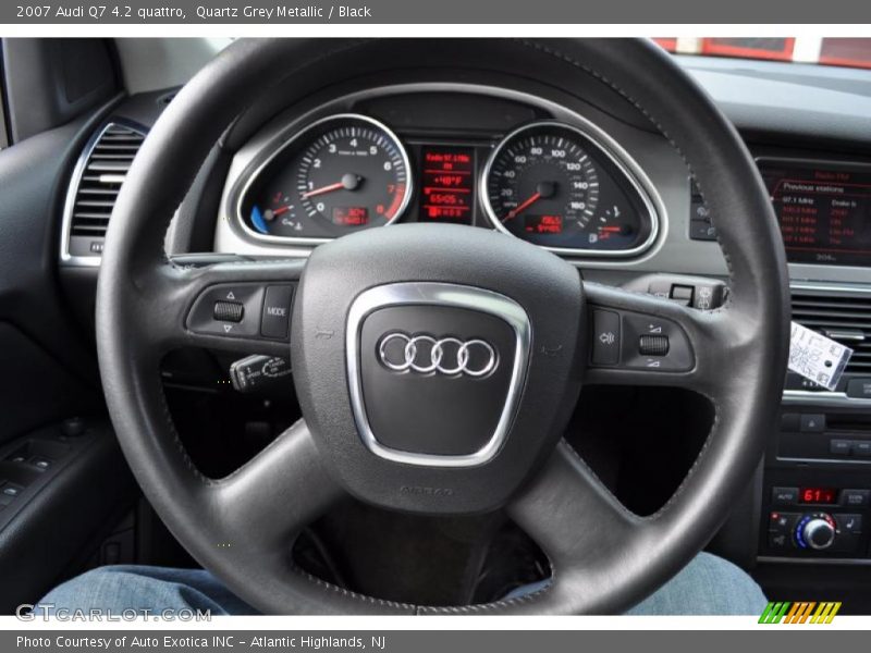Quartz Grey Metallic / Black 2007 Audi Q7 4.2 quattro