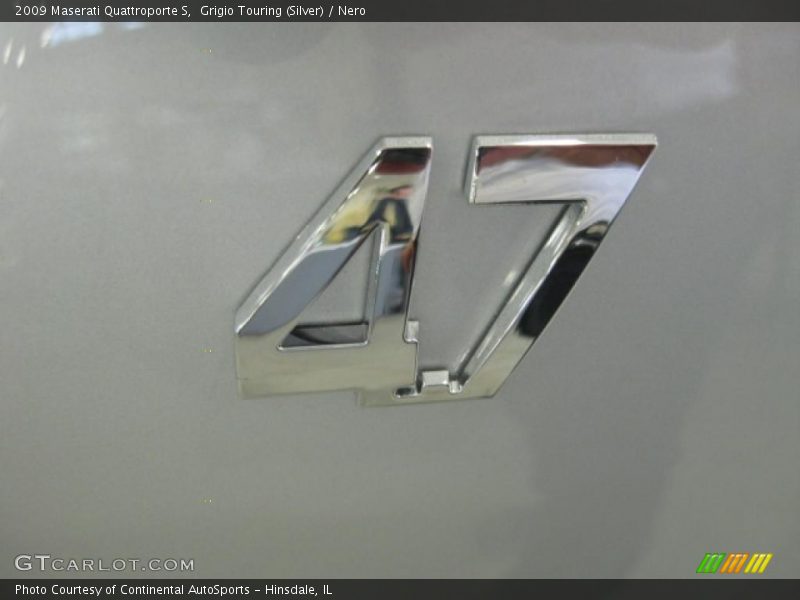 Grigio Touring (Silver) / Nero 2009 Maserati Quattroporte S