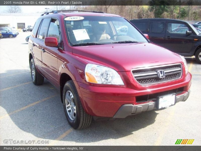Redrock Pearl / Saddle 2005 Honda Pilot EX-L 4WD