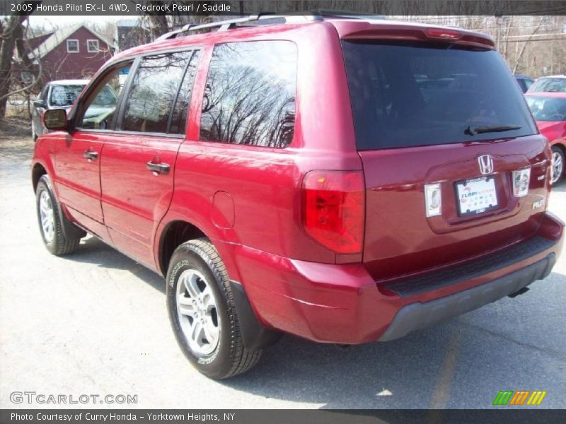 Redrock Pearl / Saddle 2005 Honda Pilot EX-L 4WD
