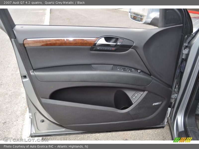 Quartz Grey Metallic / Black 2007 Audi Q7 4.2 quattro