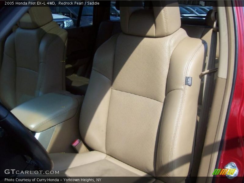 Redrock Pearl / Saddle 2005 Honda Pilot EX-L 4WD