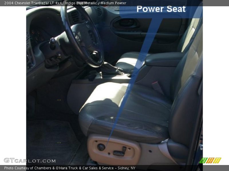 Indigo Blue Metallic / Medium Pewter 2004 Chevrolet TrailBlazer LT 4x4
