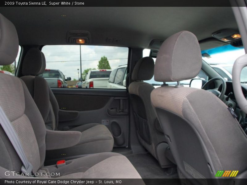 Super White / Stone 2009 Toyota Sienna LE