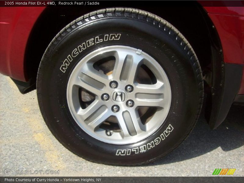 Redrock Pearl / Saddle 2005 Honda Pilot EX-L 4WD