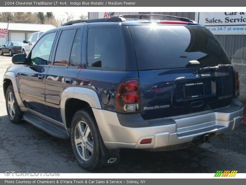 Indigo Blue Metallic / Medium Pewter 2004 Chevrolet TrailBlazer LT 4x4