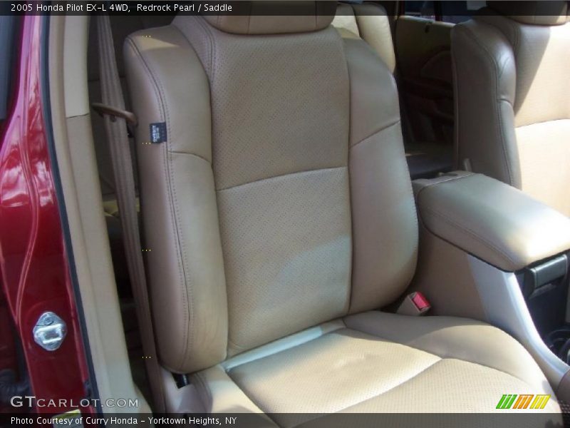 Redrock Pearl / Saddle 2005 Honda Pilot EX-L 4WD