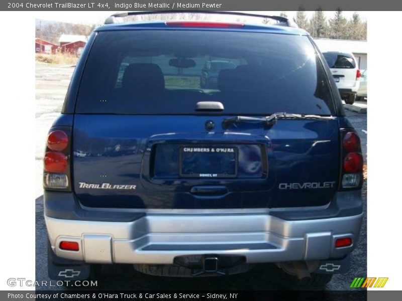 Indigo Blue Metallic / Medium Pewter 2004 Chevrolet TrailBlazer LT 4x4