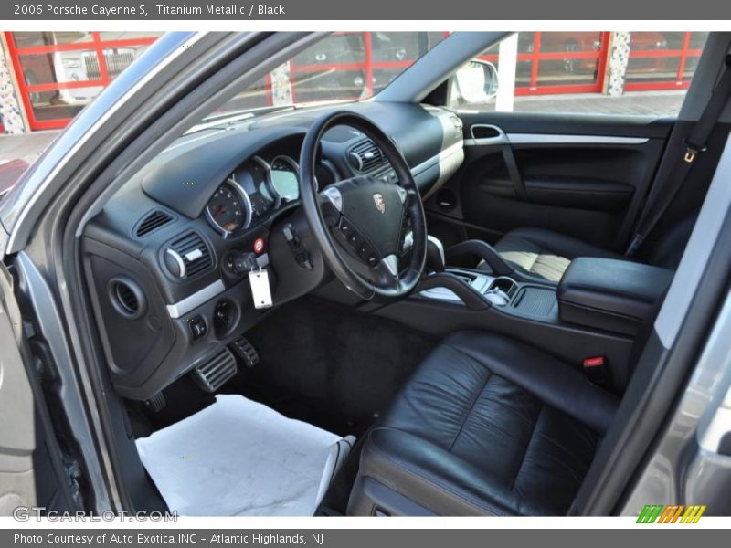 Titanium Metallic / Black 2006 Porsche Cayenne S