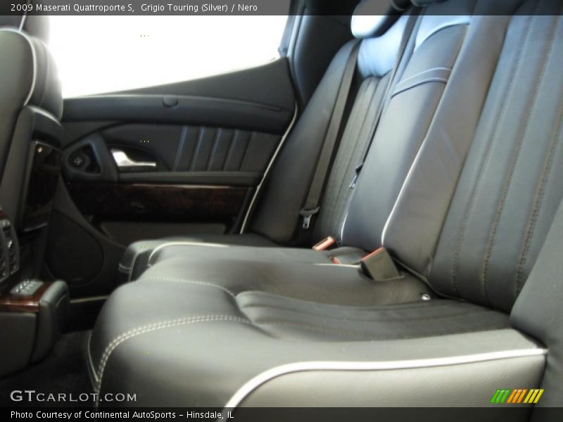 Grigio Touring (Silver) / Nero 2009 Maserati Quattroporte S