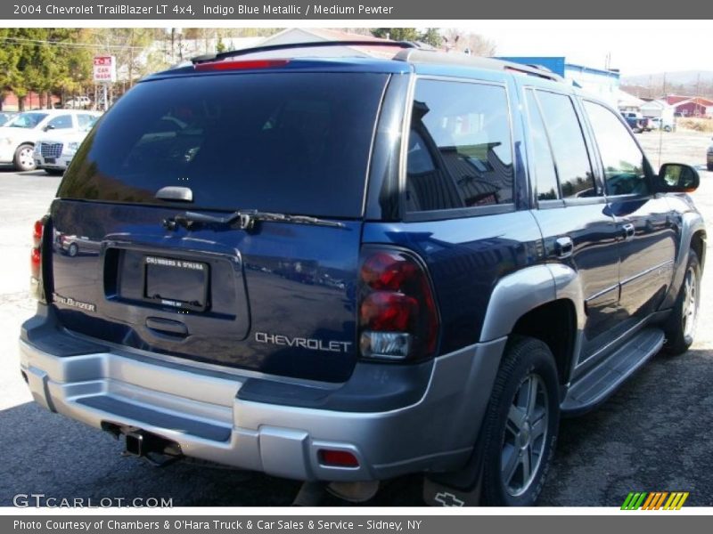 Indigo Blue Metallic / Medium Pewter 2004 Chevrolet TrailBlazer LT 4x4