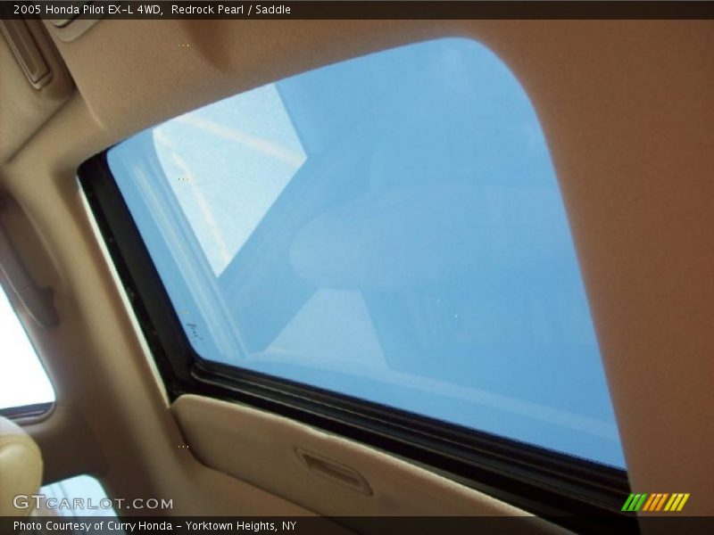 Redrock Pearl / Saddle 2005 Honda Pilot EX-L 4WD