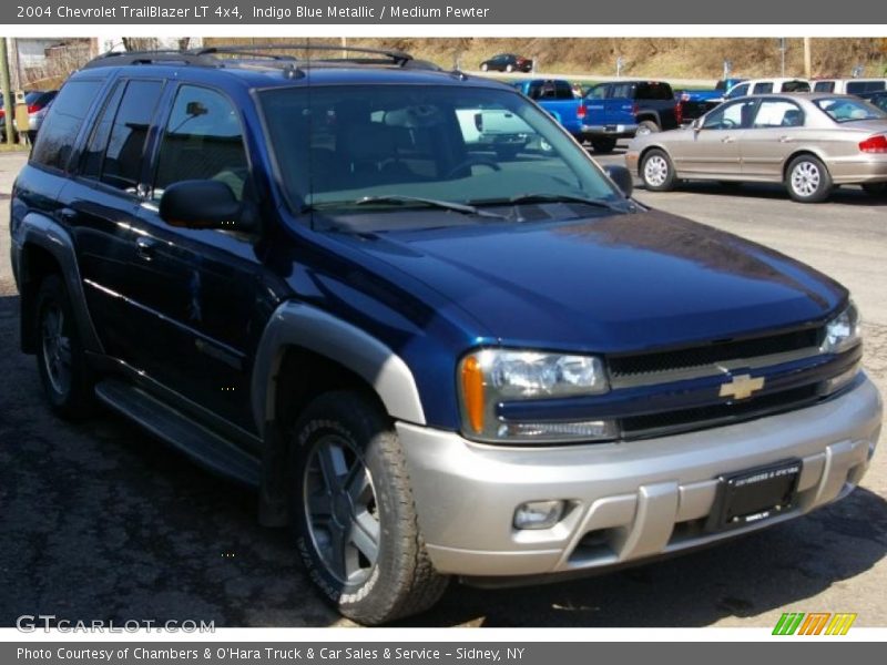 Indigo Blue Metallic / Medium Pewter 2004 Chevrolet TrailBlazer LT 4x4