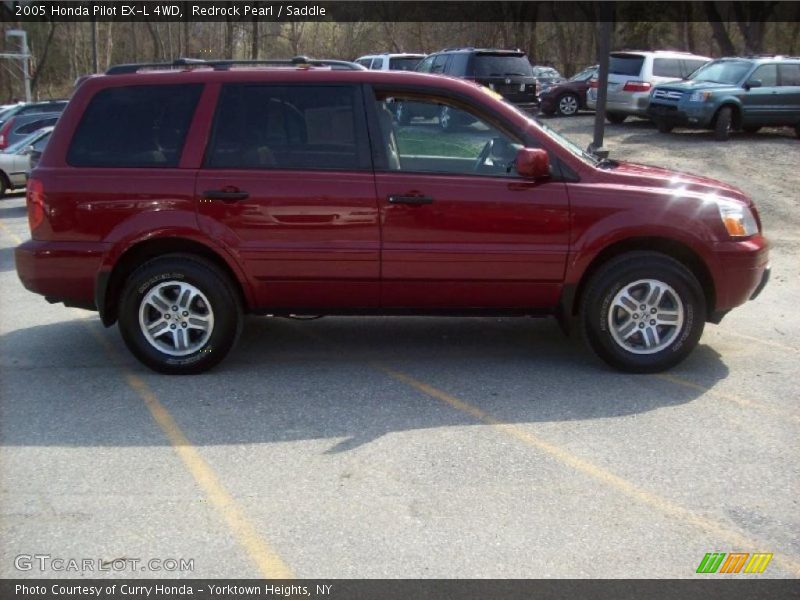Redrock Pearl / Saddle 2005 Honda Pilot EX-L 4WD