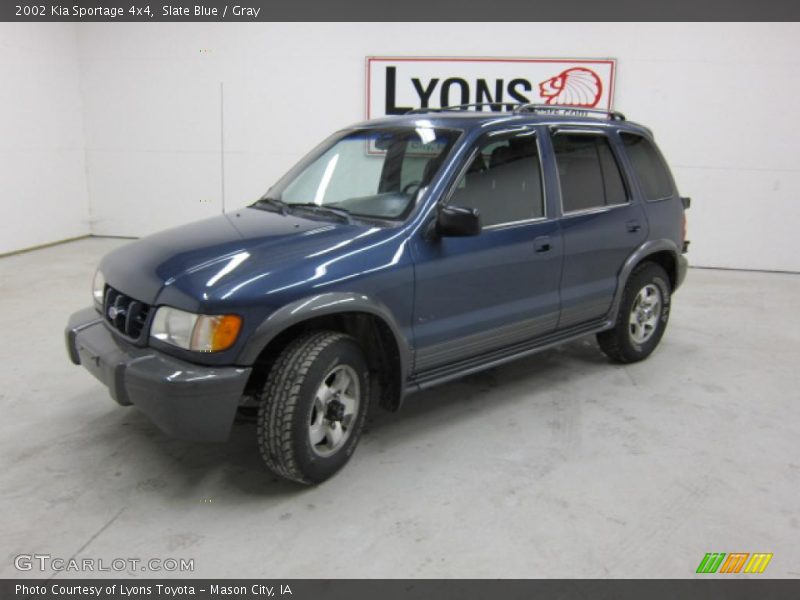 Slate Blue / Gray 2002 Kia Sportage 4x4
