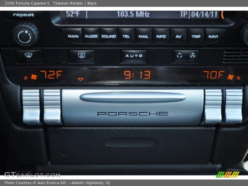 Titanium Metallic / Black 2006 Porsche Cayenne S