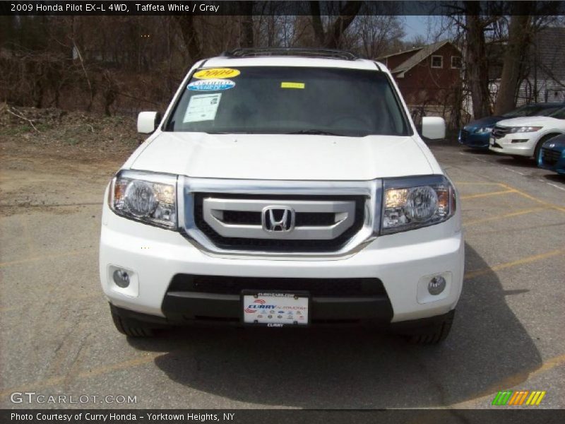 Taffeta White / Gray 2009 Honda Pilot EX-L 4WD