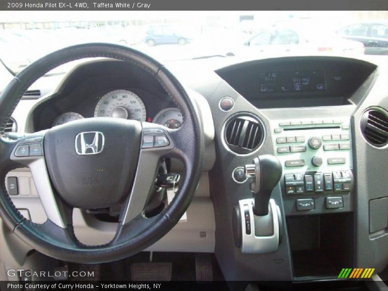 Taffeta White / Gray 2009 Honda Pilot EX-L 4WD