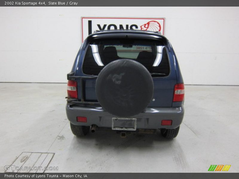 Slate Blue / Gray 2002 Kia Sportage 4x4