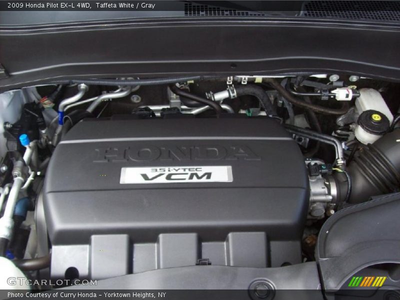 Taffeta White / Gray 2009 Honda Pilot EX-L 4WD