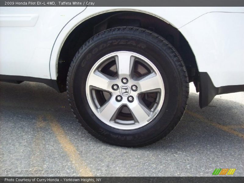 Taffeta White / Gray 2009 Honda Pilot EX-L 4WD