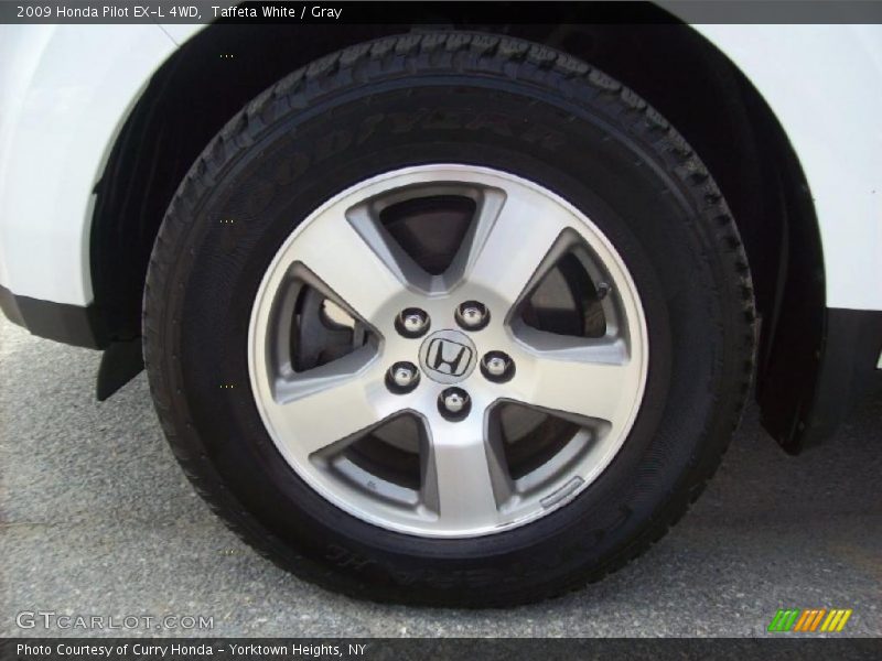 Taffeta White / Gray 2009 Honda Pilot EX-L 4WD