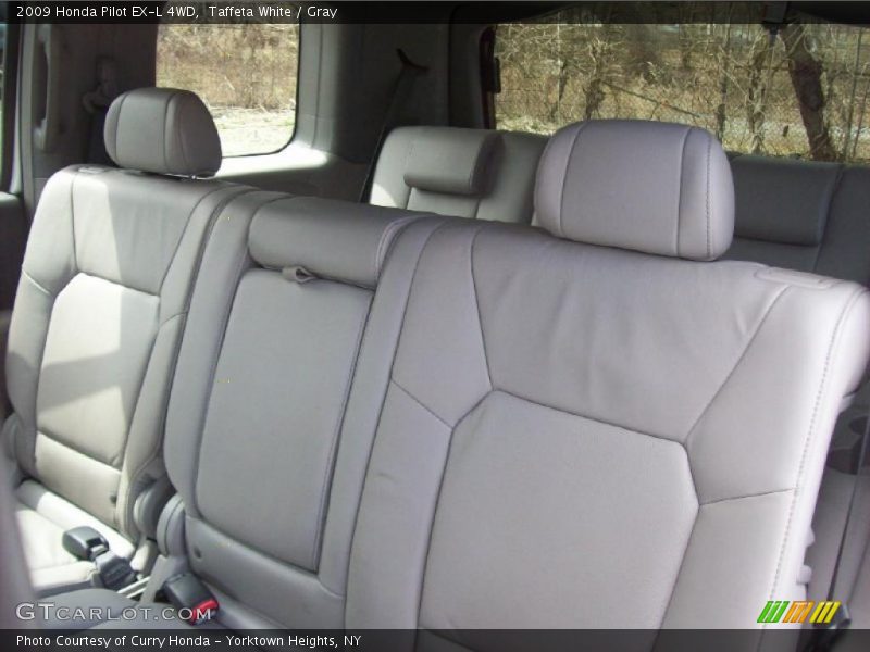Taffeta White / Gray 2009 Honda Pilot EX-L 4WD