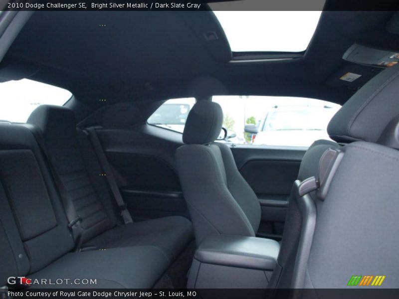 Bright Silver Metallic / Dark Slate Gray 2010 Dodge Challenger SE
