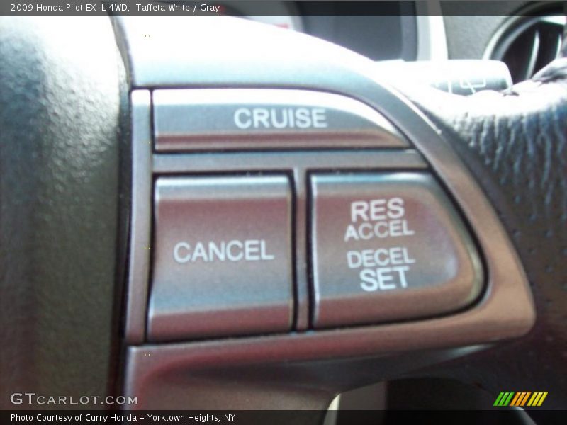 Taffeta White / Gray 2009 Honda Pilot EX-L 4WD