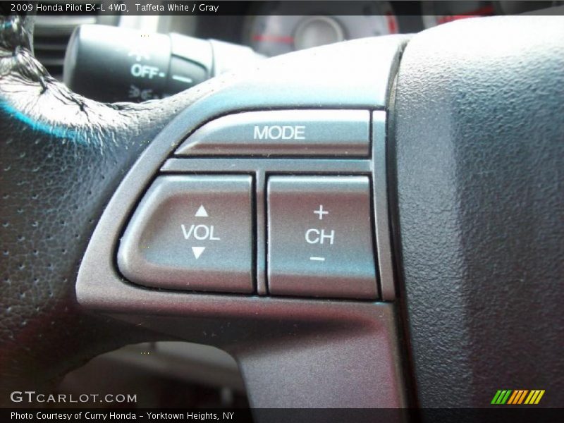 Taffeta White / Gray 2009 Honda Pilot EX-L 4WD