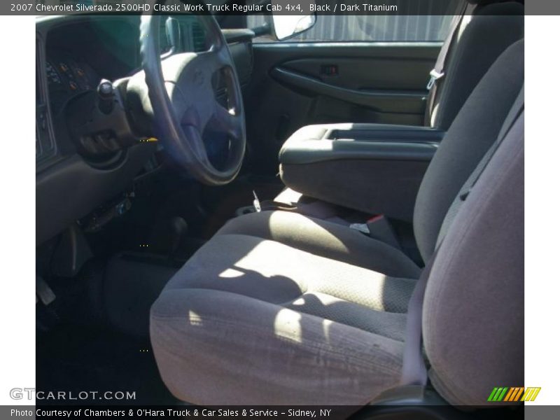 Black / Dark Titanium 2007 Chevrolet Silverado 2500HD Classic Work Truck Regular Cab 4x4