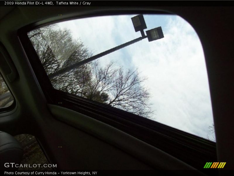 Taffeta White / Gray 2009 Honda Pilot EX-L 4WD