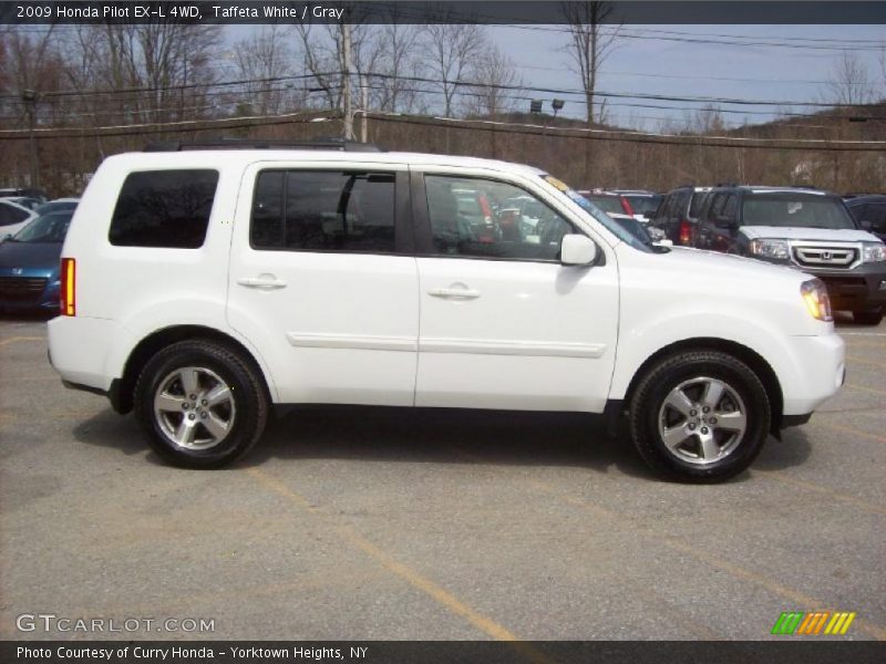 Taffeta White / Gray 2009 Honda Pilot EX-L 4WD