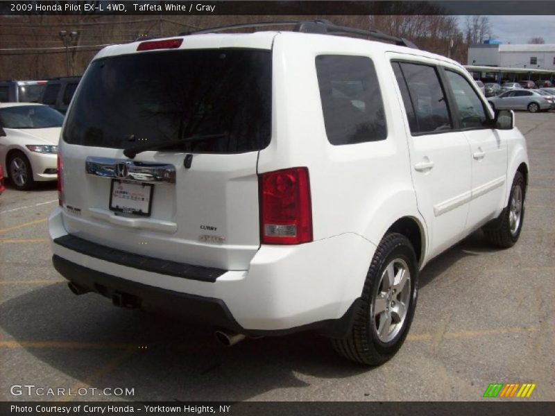 Taffeta White / Gray 2009 Honda Pilot EX-L 4WD