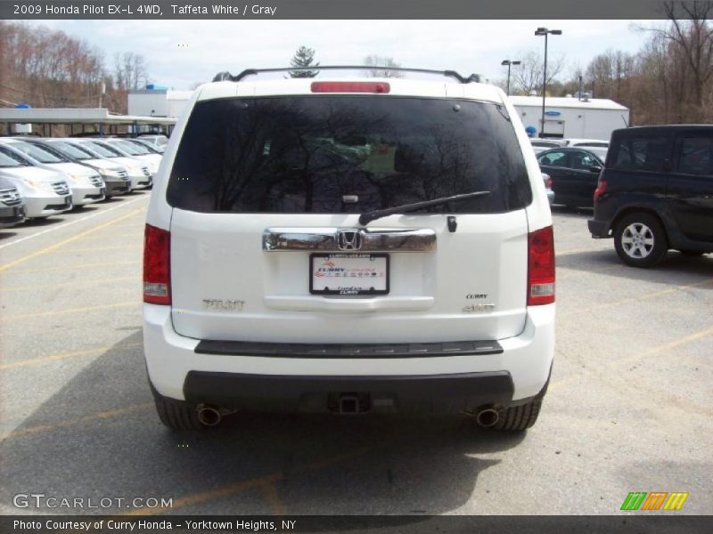 Taffeta White / Gray 2009 Honda Pilot EX-L 4WD
