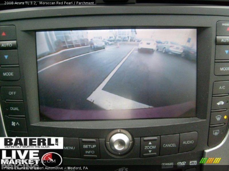 Moroccan Red Pearl / Parchment 2008 Acura TL 3.2