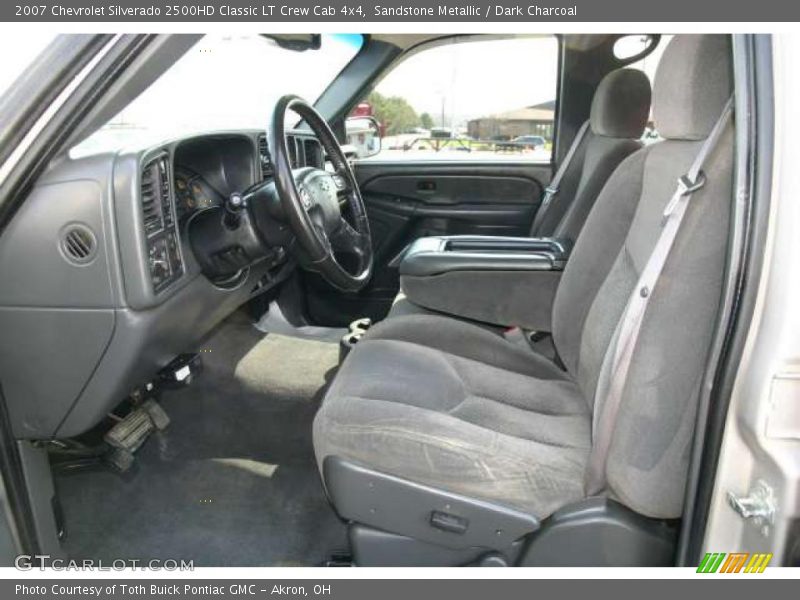 Sandstone Metallic / Dark Charcoal 2007 Chevrolet Silverado 2500HD Classic LT Crew Cab 4x4