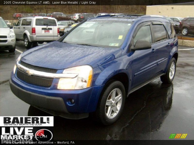 Laser Blue Metallic / Light Gray 2005 Chevrolet Equinox LT AWD
