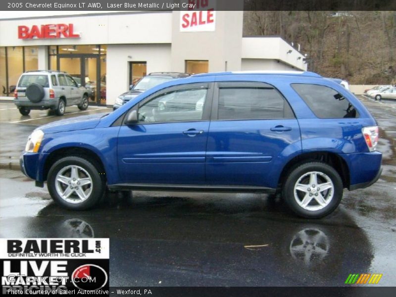 Laser Blue Metallic / Light Gray 2005 Chevrolet Equinox LT AWD